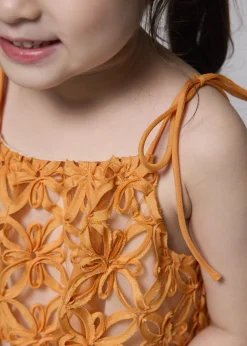 Kids Love, Bonito Weekend & Vacation Tops|Kidswear*Kids' Lace Trapeze Tie Shoulder Top