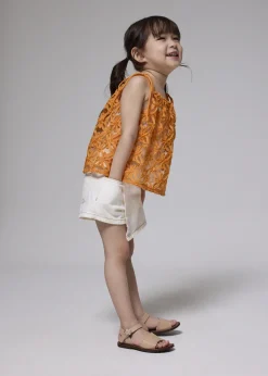 Kids Love, Bonito Weekend & Vacation Tops|Kidswear*Kids' Lace Trapeze Tie Shoulder Top