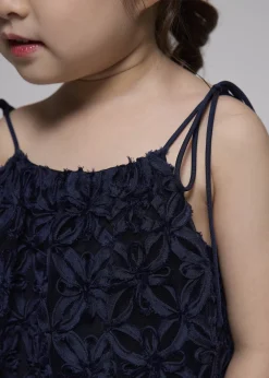 Kids Love, Bonito Weekend & Vacation Tops|Kidswear*Kids' Lace Trapeze Tie Shoulder Top