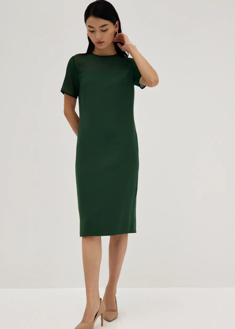 Love, Bonito Party Dresses|Party & Occasions*Kristen Round Neck Column Midi Dress