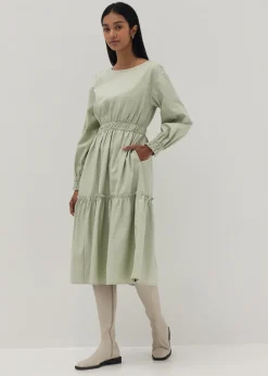Love, Bonito Weekend Dresses|Weekend*Kyline Tiered Ruched Midi Dress