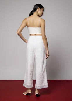 Love, Bonito Cropped & Ankle|Wide*Lace High Waist Wide Leg Culottes