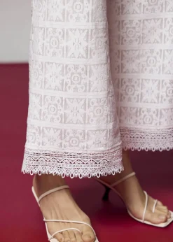 Love, Bonito Cropped & Ankle|Wide*Lace High Waist Wide Leg Culottes