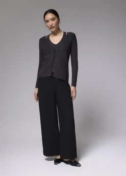 Love, Bonito Weekend & Vacation Pants|Leggy™*Leggy™ Crinkled High Waist Wide Leg Pants
