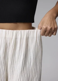 Love, Bonito Weekend & Vacation Pants|Leggy™*Leggy™ Crinkled High Waist Wide Leg Pants