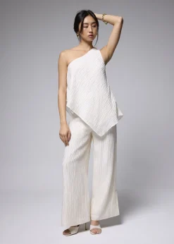 Love, Bonito Weekend & Vacation Pants|Leggy™*Leggy™ Crinkled High Waist Wide Leg Pants