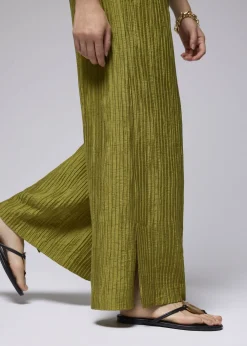 Love, Bonito Weekend & Vacation Pants|Leggy™*Leggy™ Crinkled High Waist Wide Leg Pants