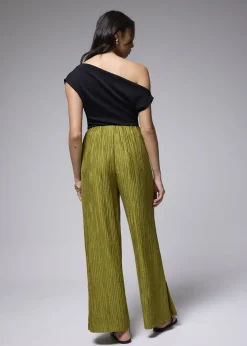 Love, Bonito Weekend & Vacation Pants|Leggy™*Leggy™ Crinkled High Waist Wide Leg Pants