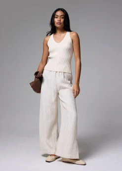 Love, Bonito Weekend & Vacation Pants|Leggy™*Leggy™ Crinkled High Waist Wide Leg Pants