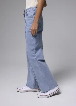 Love, Bonito Weekend & Vacation Pants|Casual Pants*Leggy™ Denim Pintuck Straight Leg Jeans
