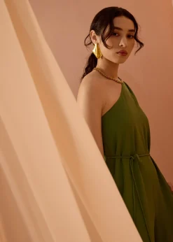Love, Bonito Party & Occasions|Vacation*Leggy™ Kanda Asymmetric Flare Jumpsuit