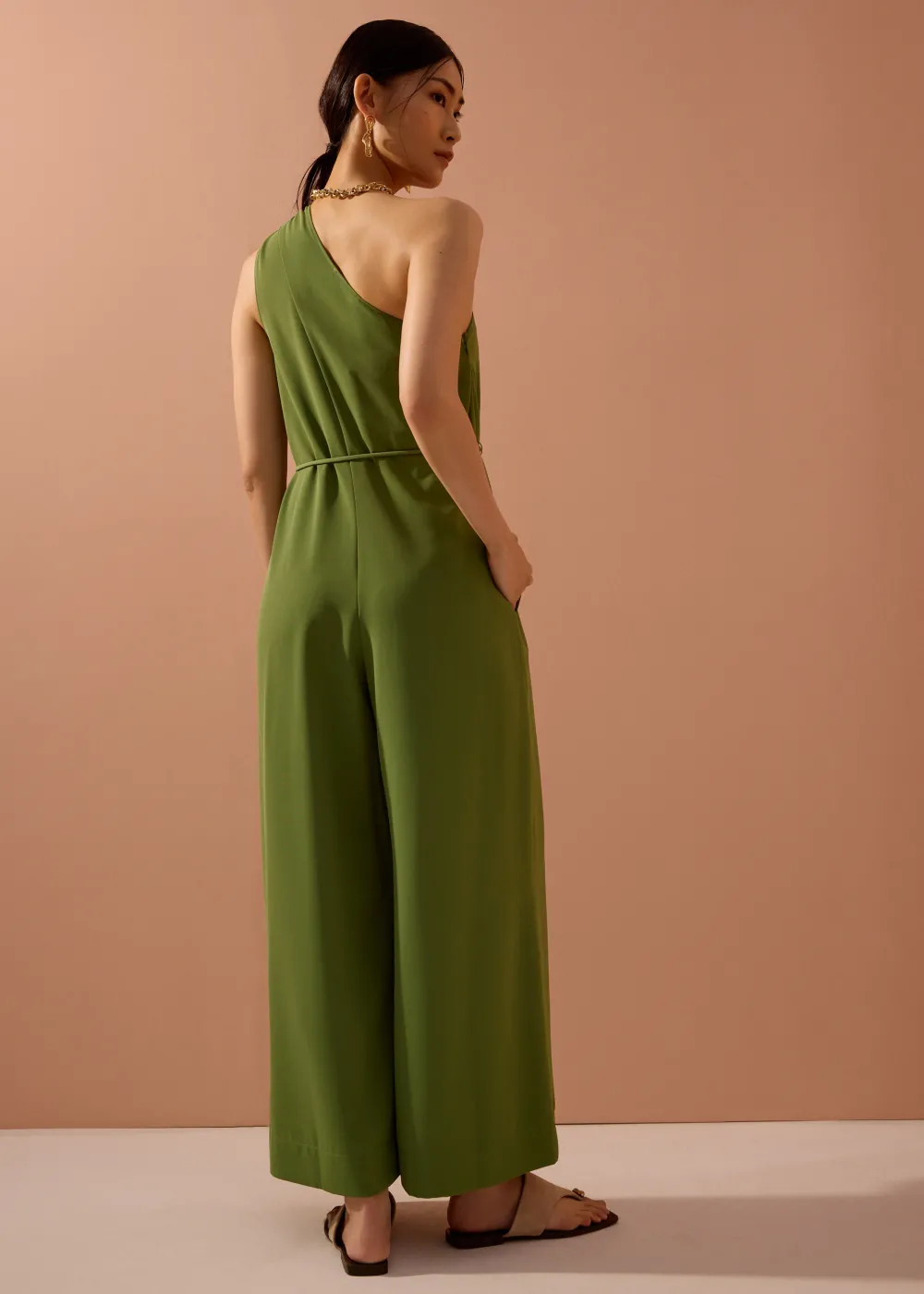 Love, Bonito Party & Occasions|Vacation*Leggy™ Kanda Asymmetric Flare Jumpsuit