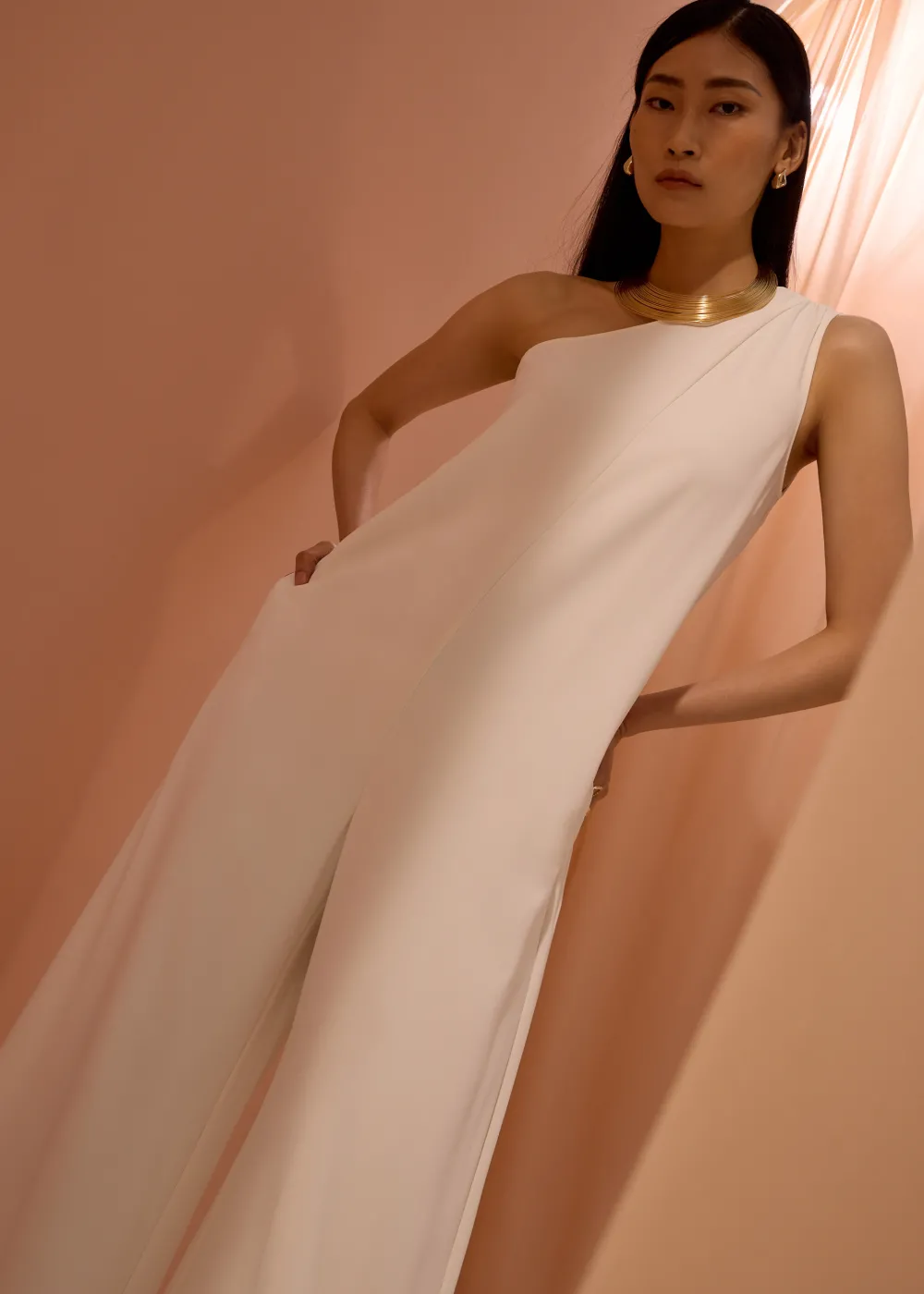 Love, Bonito Party & Occasions|Vacation*Leggy™ Kanda Asymmetric Flare Jumpsuit