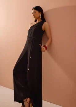 Love, Bonito Party & Occasions|Vacation*Leggy™ Kanda Asymmetric Flare Jumpsuit