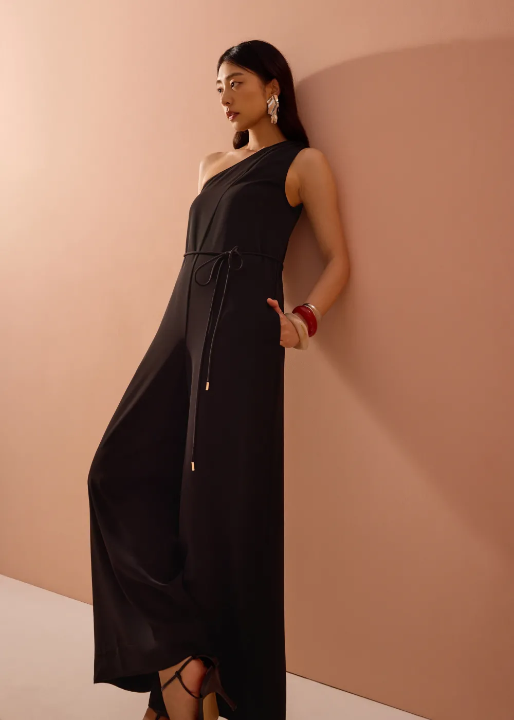 Love, Bonito Party & Occasions|Vacation*Leggy™ Kanda Asymmetric Flare Jumpsuit