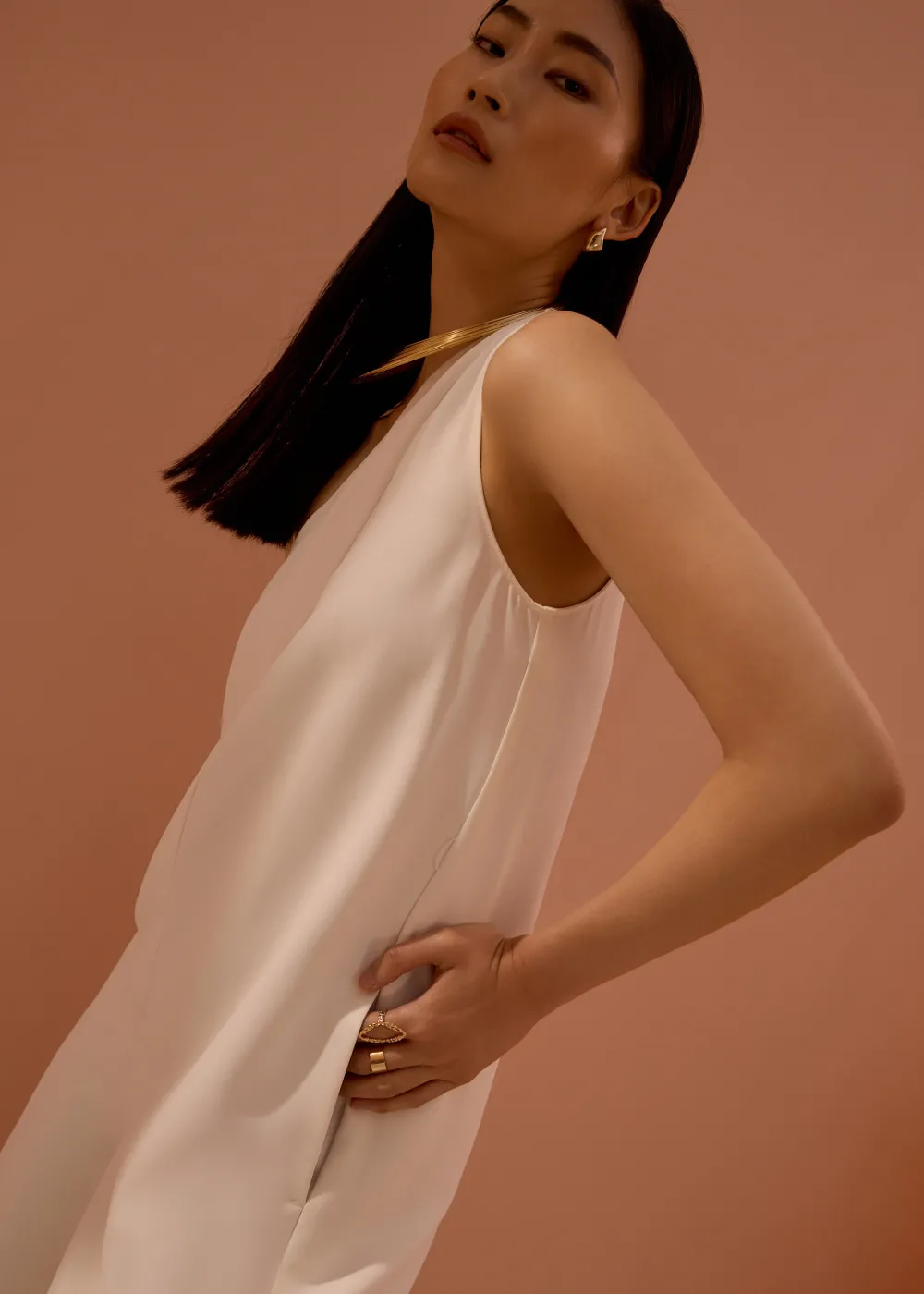 Love, Bonito Party & Occasions|Vacation*Leggy™ Kanda Asymmetric Flare Jumpsuit