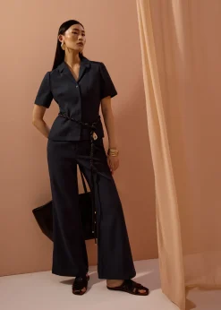 Love, Bonito Work|Pants*Leggy™ Pvara Textured Flare Pants