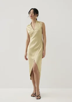 Love, Bonito Party Dresses|Party & Occasions*Lei Asymmetric Satin Midaxi Dress