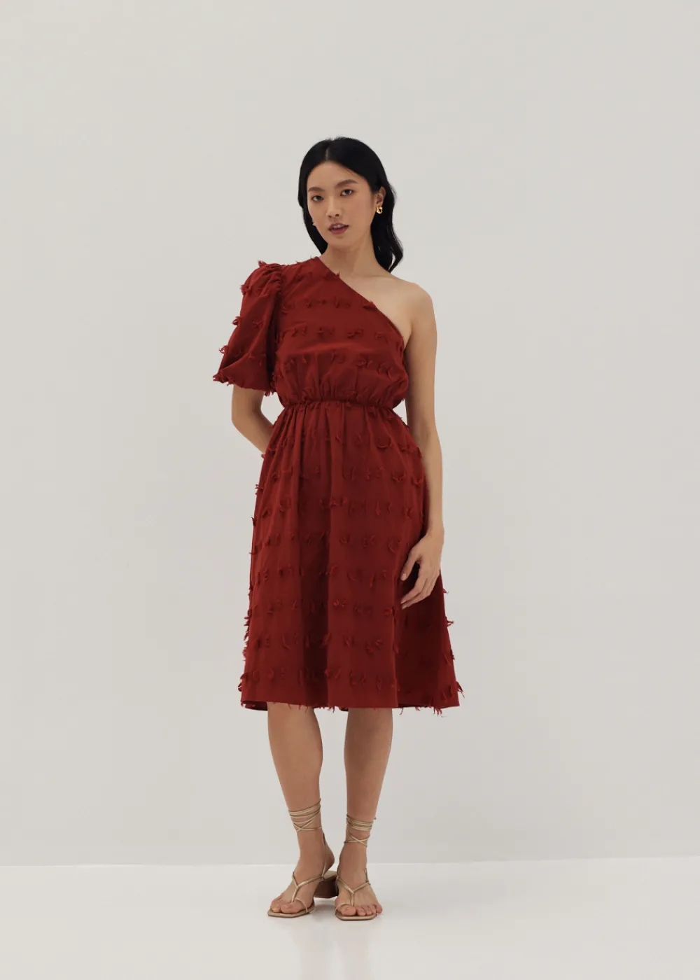 Love, Bonito Party Dresses|Party & Occasions*Leighton Textured Toga Flare Dress