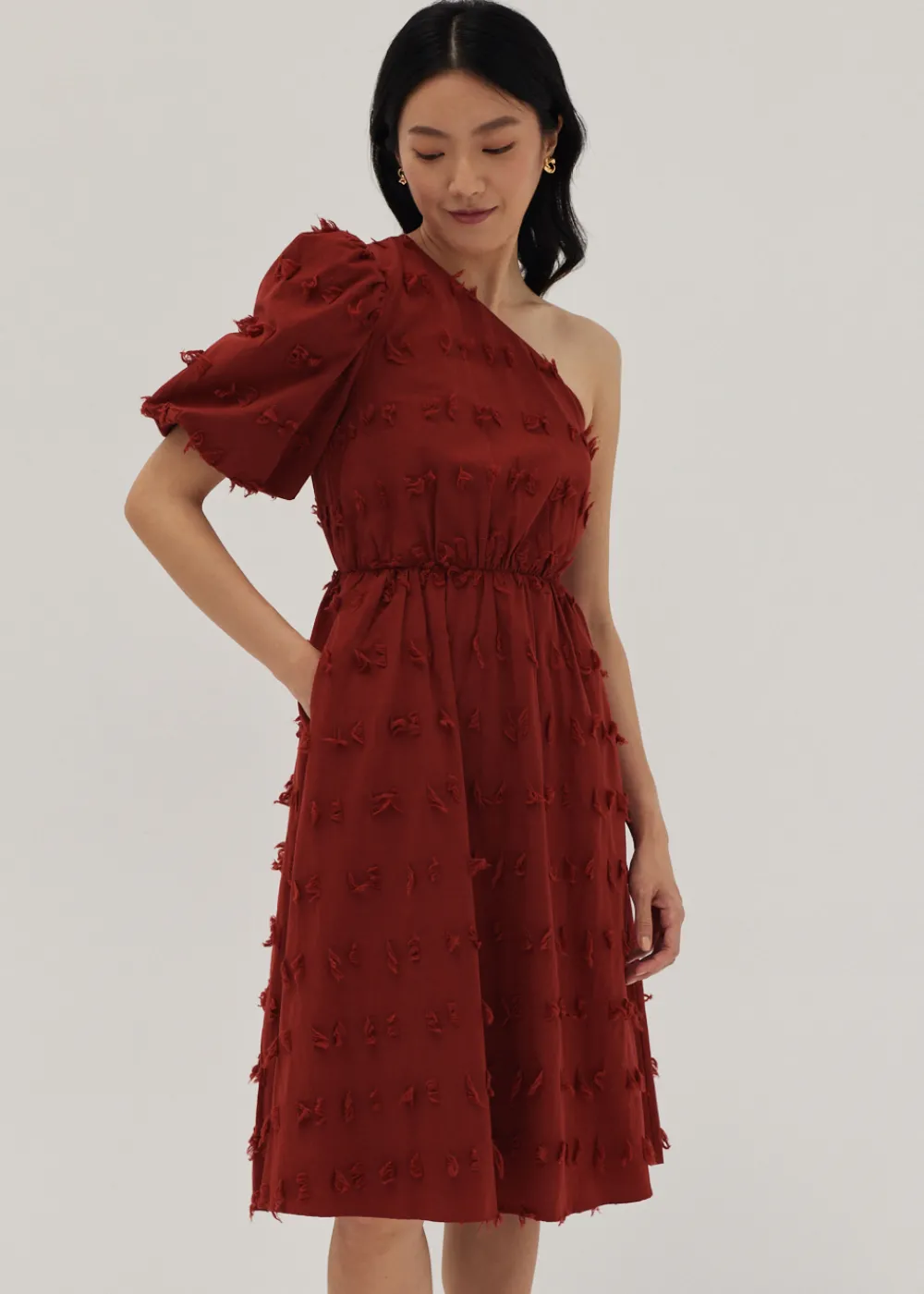 Love, Bonito Party Dresses|Party & Occasions*Leighton Textured Toga Flare Dress