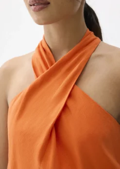 Love, Bonito Weekend & Vacation Tops|Party & Occasions*Linen Halter Top