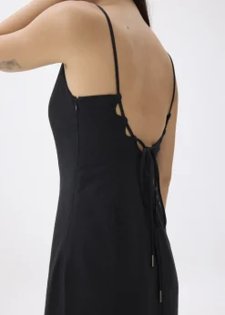 Love, Bonito Party Dresses|Party & Occasions*Linen Padded Column Midi Dress