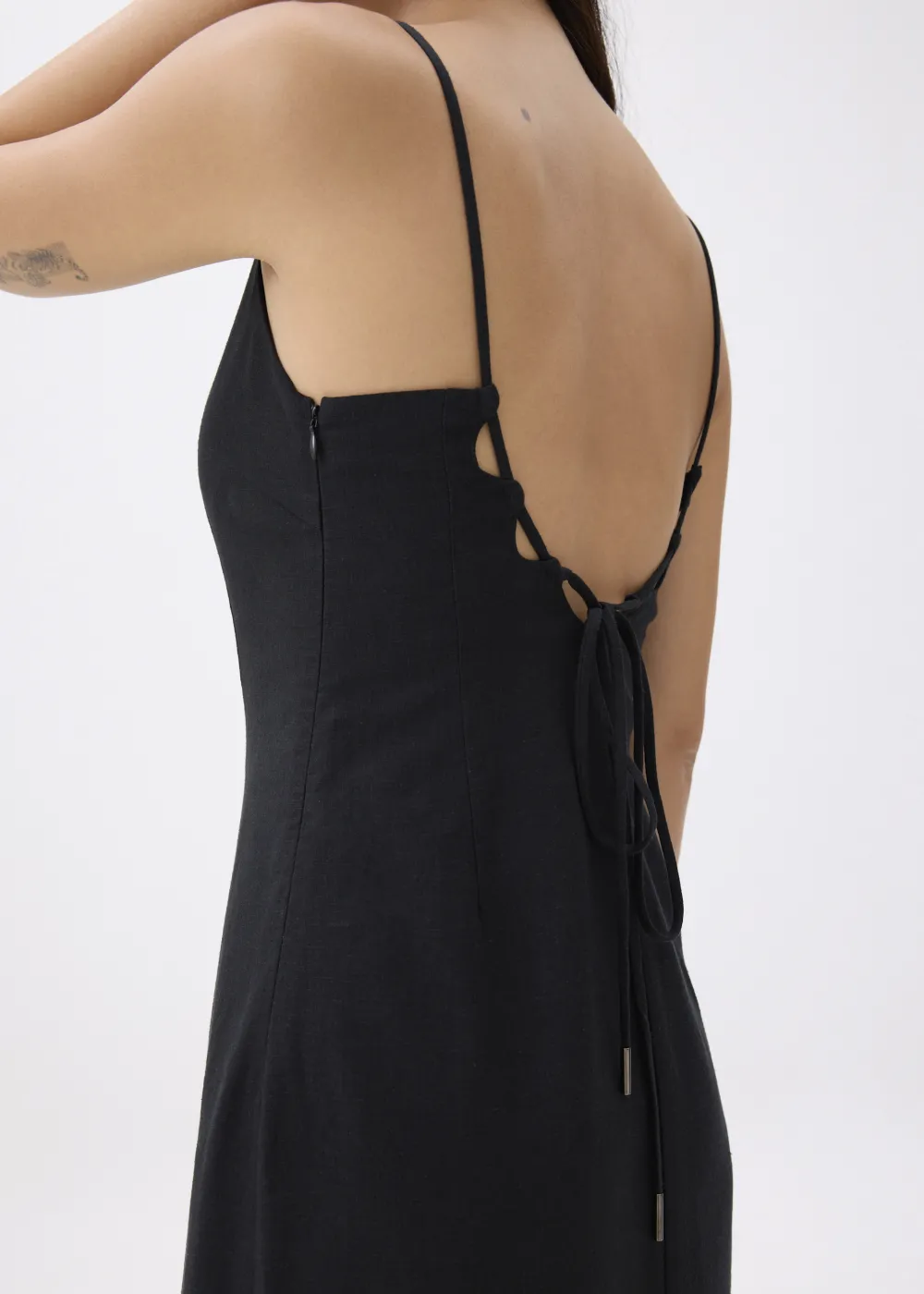 Love, Bonito Party Dresses|Party & Occasions*Linen Padded Column Midi Dress