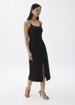 Love, Bonito Party Dresses|Party & Occasions*Linen Padded Column Midi Dress