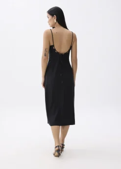 Love, Bonito Party Dresses|Party & Occasions*Linen Padded Column Midi Dress