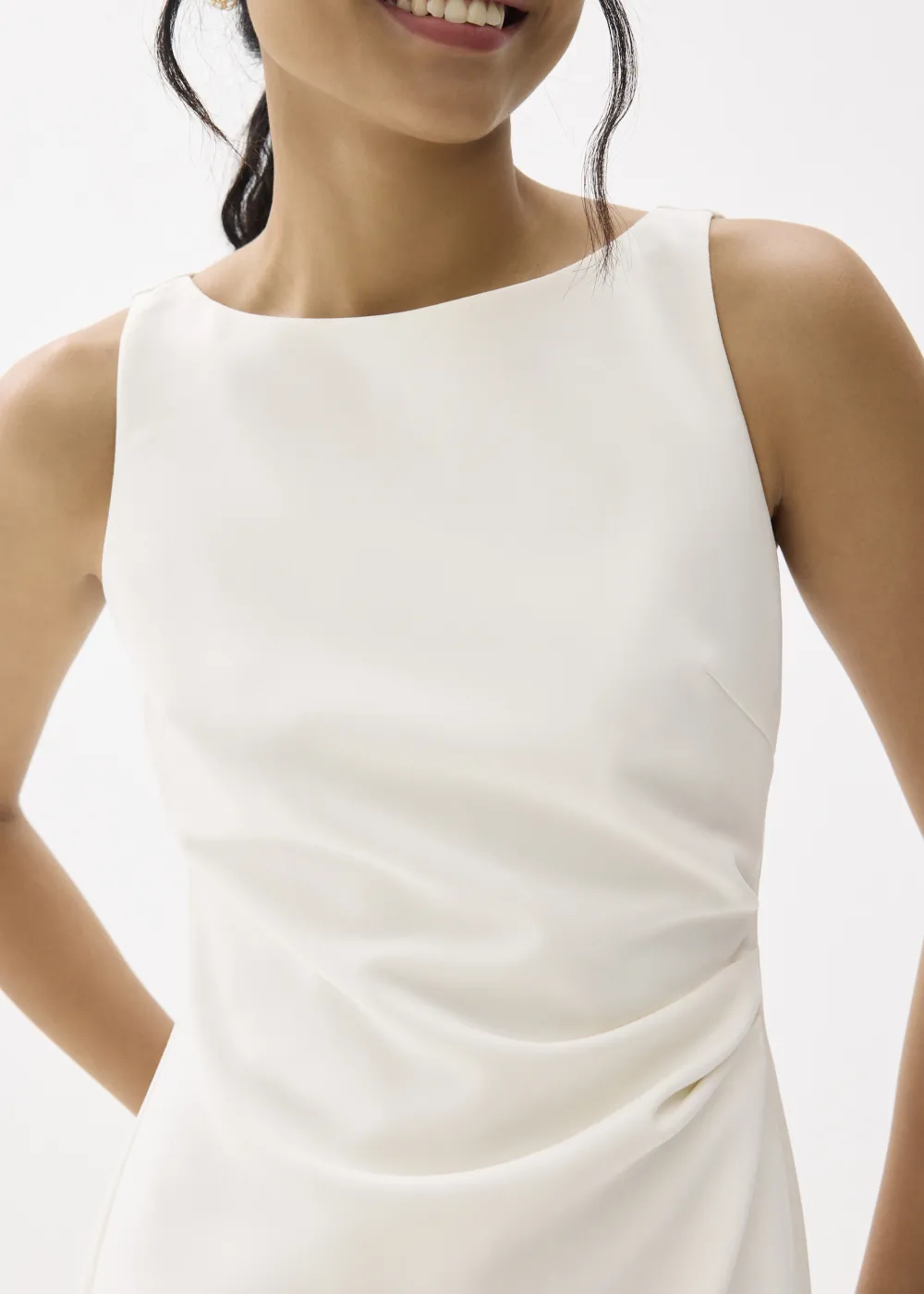 Love, Bonito Party Dresses|Work Dresses*Linh Boat Neck A-line Mini Dress
