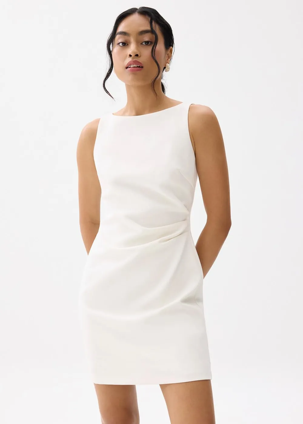 Love, Bonito Party Dresses|Work Dresses*Linh Boat Neck A-line Mini Dress