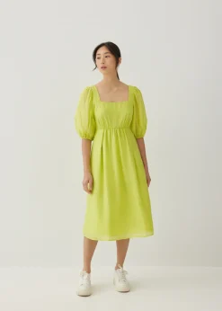 Love, Bonito Party Dresses|Party & Occasions*Lisbeth Textured Cross Back Midi Dress