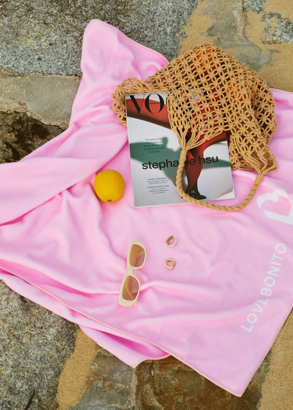 Love, Bonito Lifestyle|Weekend*Love Bonito x cheak Beach Towel