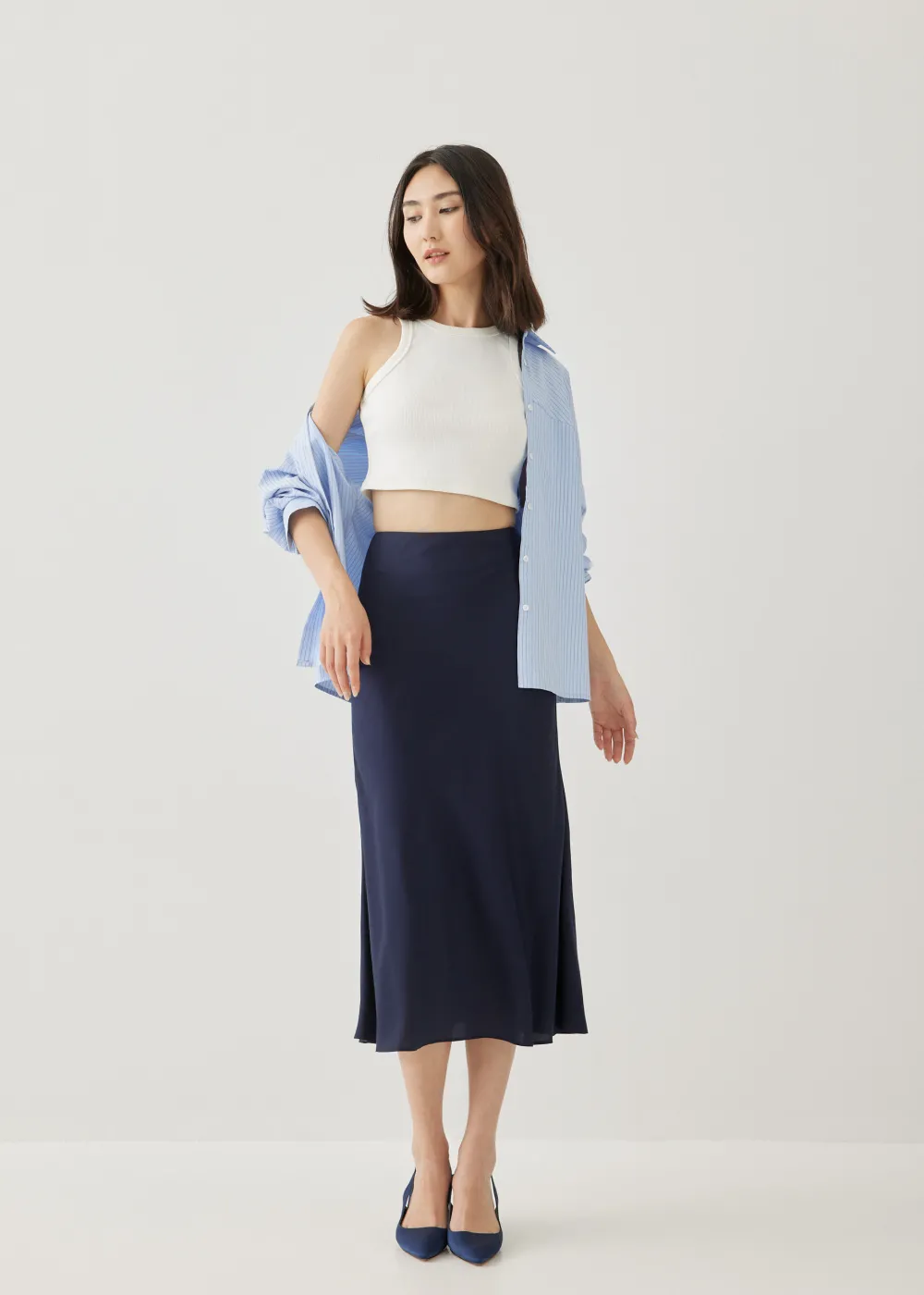 Love, Bonito Party & Occasions*Madeline Flare Midi Skirt
