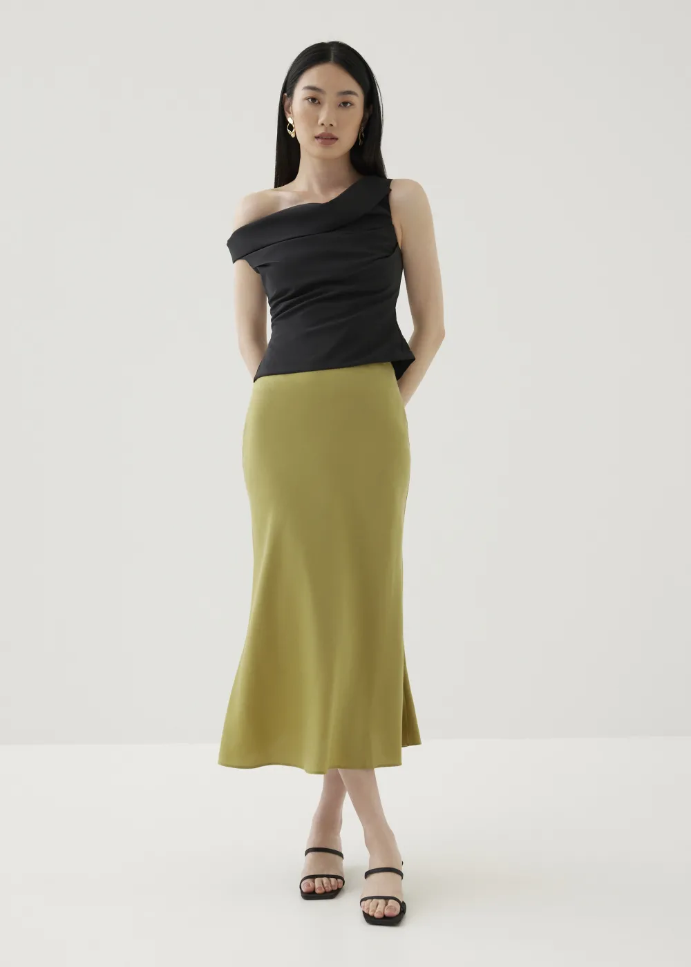 Love, Bonito Party & Occasions*Madeline Flare Midi Skirt