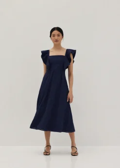 Love, Bonito Party Dresses|Party & Occasions*Mae Padded Embroidered Ruffle Sleeve Dress
