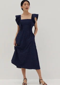 Love, Bonito Party Dresses|Party & Occasions*Mae Padded Embroidered Ruffle Sleeve Dress