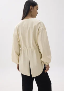 Love, Bonito Blouses & Shirts*Margot Drawstring Balloon Sleeve Blouse