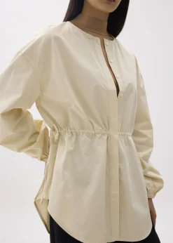 Love, Bonito Blouses & Shirts*Margot Drawstring Balloon Sleeve Blouse