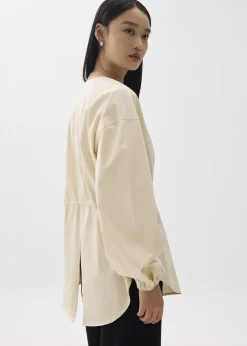 Love, Bonito Blouses & Shirts*Margot Drawstring Balloon Sleeve Blouse
