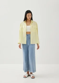 Love, Bonito Blouses & Shirts*Mariah Striped Oversized Shirt