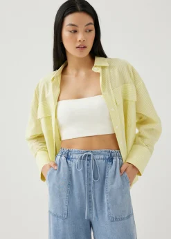 Love, Bonito Blouses & Shirts*Mariah Striped Oversized Shirt