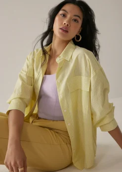 Love, Bonito Blouses & Shirts*Mariah Striped Oversized Shirt
