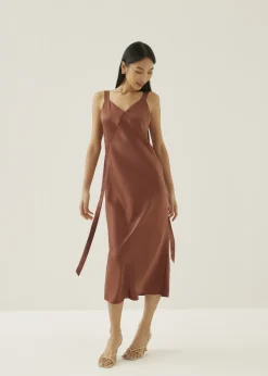 Love, Bonito Party Dresses|Party & Occasions*Mariette Satin Column Midaxi Dress