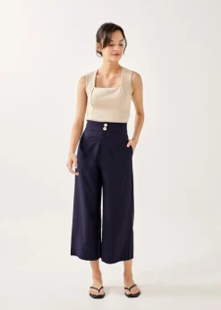 Love, Bonito Weekend & Vacation Pants|Cropped & Ankle*Markita Tailored Culottes