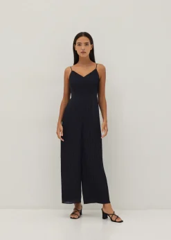 Love, Bonito Straight|Party & Occasions*Marlene Pleated Straight Leg Jumpsuit
