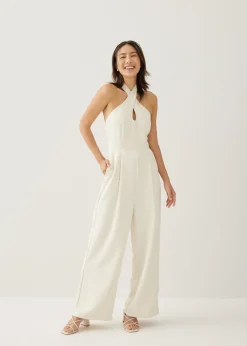 Love, Bonito Straight|Party & Occasions*Meliza Padded Halter Straight Leg Maxi Jumpsuit