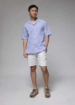 Love, Bonito Blouses & Shirts|Weekend*Men's Broderie Relaxed Collared Shirt