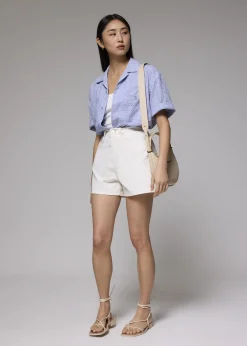 Love, Bonito Blouses & Shirts|Weekend*Men's Broderie Relaxed Collared Shirt