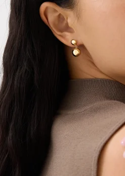 Love, Bonito Work|Bags & Accessories*Metal Ball Drop Earrings